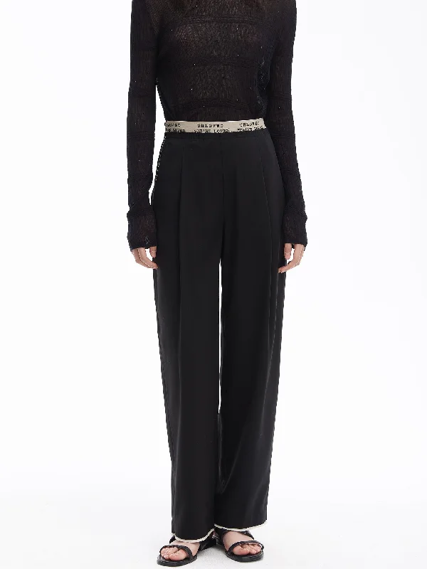Stylish Elasticated Waist Trousers