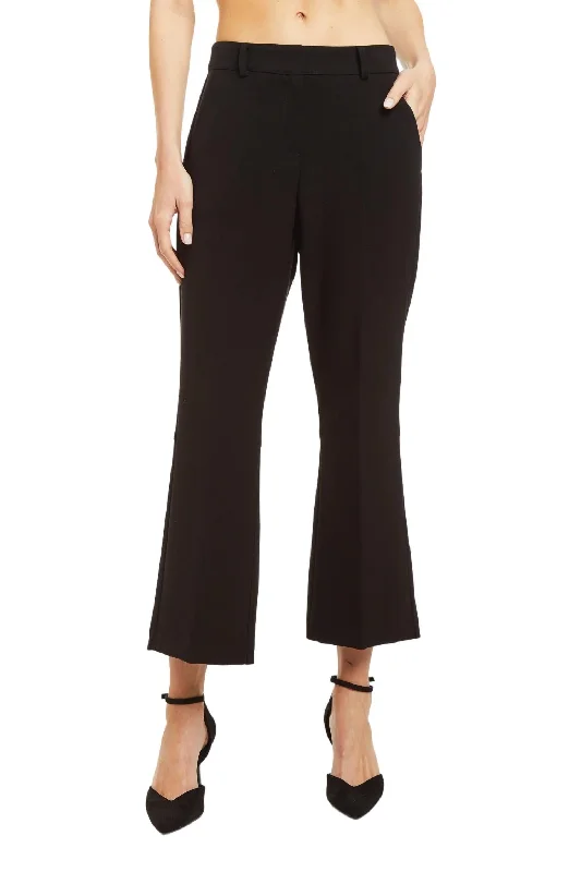 Minnie Crop Pant In Black