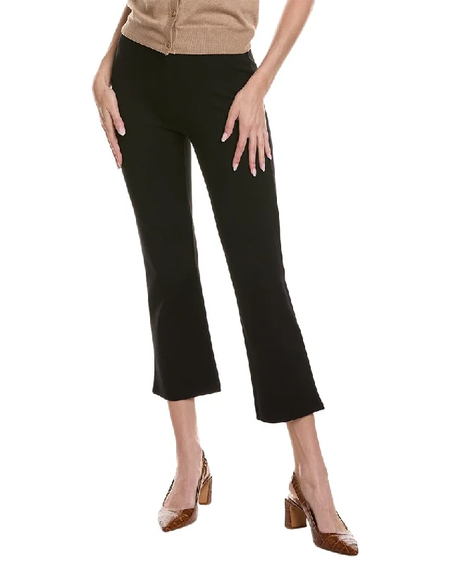 T Tahari Ponte Ankle Flare Pant