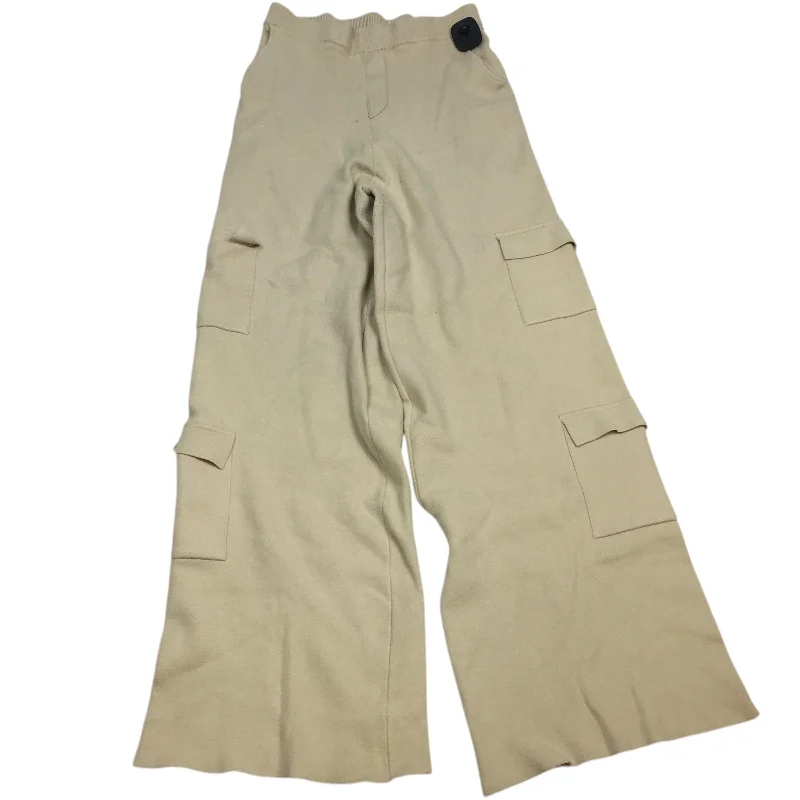 Pants Lounge By Pretty Little Thing In Tan, Size: L