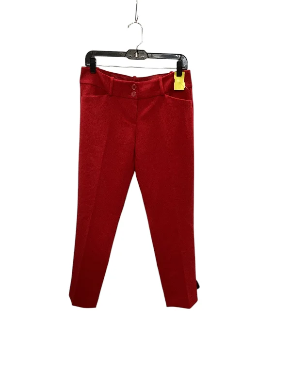 Pants Other By Clothes Mentor In Red, Size: 6