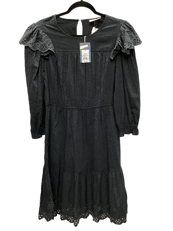 Black Dress Casual Maxi Universal Thread, Size M